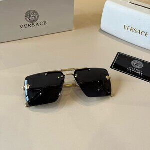 European and American style metal-framed sunglasses